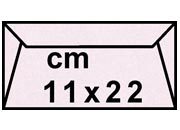 carta QPaper GLAMOUR Rosa formato 11x22cm, 120gr rugB722.60.12