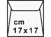 carta Buste gommate Modigliani Cordenons  Candido (Bianco), formato Q1 (17x17cm), 120grammi x mq bra349Q1