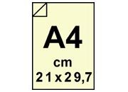 carta CartoncinoDal Cordenons, A4, 400gr, BIANCO(avorio) Bianco (avorio), formato A4 (21x29,7cm), 400grammi x mq bra1093