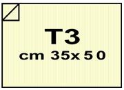 carta CartoncinoDal Cordenons, t3, 400gr, BIANCO(avorio) Bianco (avorio), formato t3 (35x50cm), 400grammi x mq.