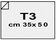 carta Cartoncino Twill BIANCObrillante 170gr, t3 formato t3 (35x50cm), 170grammi x mq.