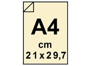 carta CartoncinoDal Cordenons, A4, 120gr, CAMOSCIO Formato A4 (21x29,7cm), 120grammi x mq bra1017