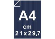 carta CartoncinoDal Cordenons, A4, 240gr, BluMarino Formato A4 (21x29,7cm), 240grammi x mq bra1027