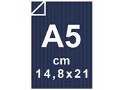 carta CartoncinoDal Cordenons, a5, 240gr, BluMarino Formato a5 (14,8x21cm), 240grammi x mq bra1027a5