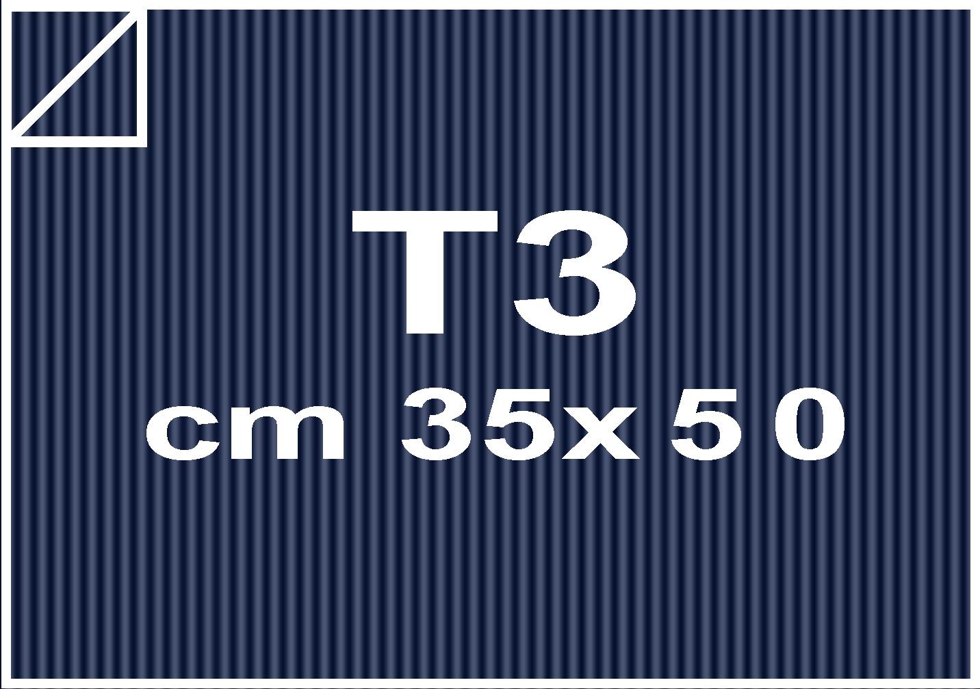 carta Cartoncino Twill INDACO, 120gr, t3  Indaco, formato t3 (35x50cm), 120grammi x mq bra679t3