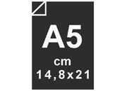 carta CartoncinoDal Cordenons, a5, 240gr, NERO Formato a5 (14,8x21cm), 240grammi x mq.