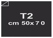 carta Cartoncino Twill NERO, 120gr, t2  Nero, formato t2 (50x70cm), 120grammi x mq bra1055t2