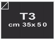 carta Cartoncino Twill NERO, 120gr, t3  Nero, formato t3 (35x50cm), 120grammi x mq bra1055t3