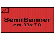 carta Cartoncino Twill ROSSO, 120gr sb Rosso, formato sb (33,3x70cm), 120grammi x mq.