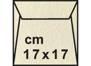 carta Buste con strip Twist Favini Avorio, formato Q1 (17x17cm), 120grammi x mq.