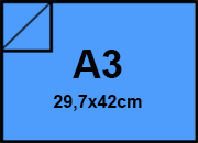 carta CartaColorata MondiNeusiedler. 80grammi, a3, Blu49 Formato a3 (297x420mm), 80gr. IQ Color, per fotocopie sbiancata con il metodo ECF, certificata ISO 9706 e FSC, ottima uniformit dei colori, eccellente macchinabilit.