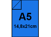 carta CartoncinoPlastificato SirioFedrigoni, BLU, 320gr, a5 Formato a5 (14,8x21cm), 320 grammi x mq (290cartoncino+30plastificazione) bra1270a5