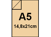 carta Cartoncino SirioFedrigoni. MANILA-AVANA. a5. 220gr Formato a5 (14,8x21cm), 220grammi x mq.