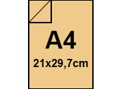 carta Cartoncino SirioFedrigoni. CREMA. A4. 300gr Formato A4 (21x29,7cm), 300grammi x mq bra1297