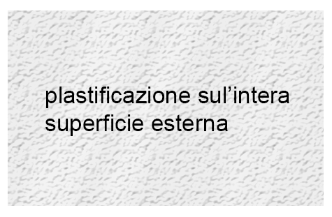 legatoria Cartoncino Prisma Plastificato Favini, Bianco Con riserva non plastificata per adesione, formato A3L (29,7x51cm), 250grammi x mq (Cartoncino 220gr + plastificazione 30gr).