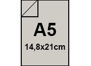 carta Cartoncino Cartone accoppiato Grigio bilucido, 950gr, a5 1,5mm, formato a5 (14,8x21cm), 950grammi x mq BRA1414a5
