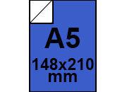 carta Cartoncino, Color, Blu, a5, 250gr bra145A5.