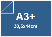 carta SimilLino Zanders Blu105, 125gr, a3+ per rilegatura, cartonaggio, formato a3+ (30,5x44cm), 125 grammi x mq bra1504a3+