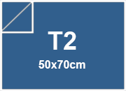 carta SimilLino Zanders Blu105, 125gr, t2 per rilegatura, cartonaggio, formato t2 (50x70cm), 125 grammi x mq.