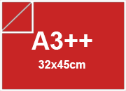 carta CartaLiscia Zanders ROSSO, 125gr, sra3 per rilegatura, cartonaggio, formato sra3 (32x45cm), 125 grammi x mq.