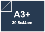 carta SimilLino Zanders BluScuro114, 125gr, a3+ per rilegatura, cartonaggio, formato a3+ (30,5x44cm), 125 grammi x mq bra1516a3+