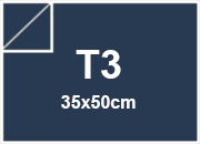 carta SimilLino Zanders BluScuro114, 125gr, t3 per rilegatura, cartonaggio, formato t3 (35x50cm), 125 grammi x mq.