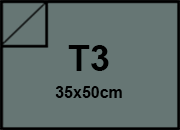 carta CartaLiscia Zanders grigioSCURO, 125gr, t3 per rilegatura, cartonaggio, formato t3 (35x50cm), 125 grammi x mq BRA1517t3
