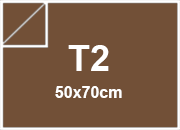carta CartaLiscia Zanders. GIALLO. 125gr. t2 per rilegatura, cartonaggio, formato t2 (50x70cm), 125 grammi x mq BRA1518t2