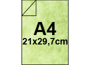 carta Carta MarinaPergamenata, Alga, A4, 90gr Formato A4 (21x29,7cm), 90grammi x mq bra155