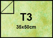 carta Carta MarinaPergamenata, Alga t3, 90gr Formato t3 (35x50cm), 90grammi x mq bra659t3