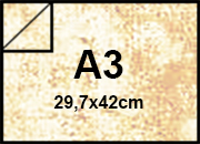 carta Cartoncino Pergamena AVORIO, a3, 160gr formato a3 (29,7x42cm), 160grammi x mq bra307a3