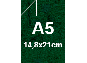 carta Cartoncino Marmorizzata VERDE, a5, 170gr formato a5 (14,8x21cm), 170grammi x mq bra317a5