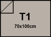 carta Cartoncino The Tube Favini DUST, 120gr, t1 GRIGIO CHIARO, formato t1 (70x100cm), 1s: patinato da un solo lato, 120grammi x mq bra1779t1