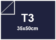 carta Cartoncino The Tube Favini PETROL, 340gr, t3 BLU PETROLIO, formato t3 (35x50cm), 2s: patinato su due lati, 340grammi x mq bra1800t3