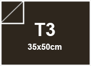 carta Cartoncino The Tube Favini MARRONE, 340gr, t3 MARRONE, formato t3 (35x50cm), 2s: patinato su due lati, 340grammi x mq bra1802t3