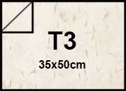 carta Carta SnowPetal 100gr, t3, AVORIO  Formato t3 (35x50cm), 100grammi x mq BRA179t3
