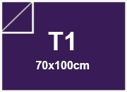 carta Cartoncino Burano Favini. 250gr VIOLA Viola Imperiale 74, formato T1 (70x100cm), 250grammi x mq bra1815T1