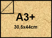 carta Cartoncino PelleElefante, CAMOSCIO, a3+, 110gr Formato a3+ (30,5x44cm), 110grammi x mq bra183a3+