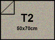 carta Cartoncino MajesticFavini, RealSilver, 290gr, t2 REAL SILVER, formato t2 (50x70cm), 290grammi x mq bra606t2