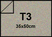 carta Cartoncino MajesticFavini, RealSilver, 290gr, t3 REAL SILVER, formato t3 (35x50cm), 290grammi x mq bra606t3