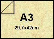 carta Cartoncino PelleElefante, VERDEacqua, a3, 110gr Formato a3 (29,7x42cm), 110grammi x mq bra184a3