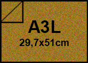 carta Cartoncino MajesticFavini, GoldSatin, 250gr, a3l GOLD SATIN, formato a3l (29,7x50cm), 250grammi x mq.