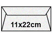 carta Buste con strip Majestic Satins Favini Metallizzato SOFT WHITE SATIN, formato C4 (11x22cm), 120grammi x mq bra1852C4