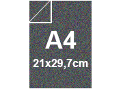 carta Cartoncino MajesticFavini, SteelGraySatin, 250gr, A4 STEEL GRAY SATIN, formato A4 (21x29,7cm), 250grammi x mq bra1862