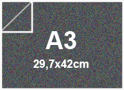 carta Cartoncino MajesticFavini, SteelGraySatin, 290gr, a3 STEEL GRAY SATIN, formato a3 (29,7x42cm), 290grammi x mq bra1003a3