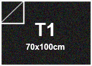 carta Cartoncino MajesticFavini, BlackSatin 250gr, t1 BLACK SATIN, formato t1 (70x100cm), 250grammi x mq.