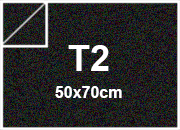 carta Cartoncino MajesticFavini, BlackSatin 250gr, t2 BLACK SATIN, formato t2 (50x70cm), 250grammi x mq bra1863t2