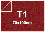 carta Cartoncino MajesticFavini, RedSatin, 290gr, t1 RED SATIN, formato t1 (70x100cm), 290grammi x mq bra1018t1