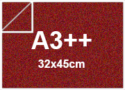 carta Cartoncino MajesticFavini, RedSatin, 290gr, sra3 RED SATIN, formato sra3 (32x45cm), 290grammi x mq bra1018sra3