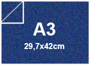 carta Cartoncino MajesticFavini, BlueSatin, 250gr, a3 BLUE SATIN, formato a3 (29,7x42cm), 250grammi x mq bra1866a3